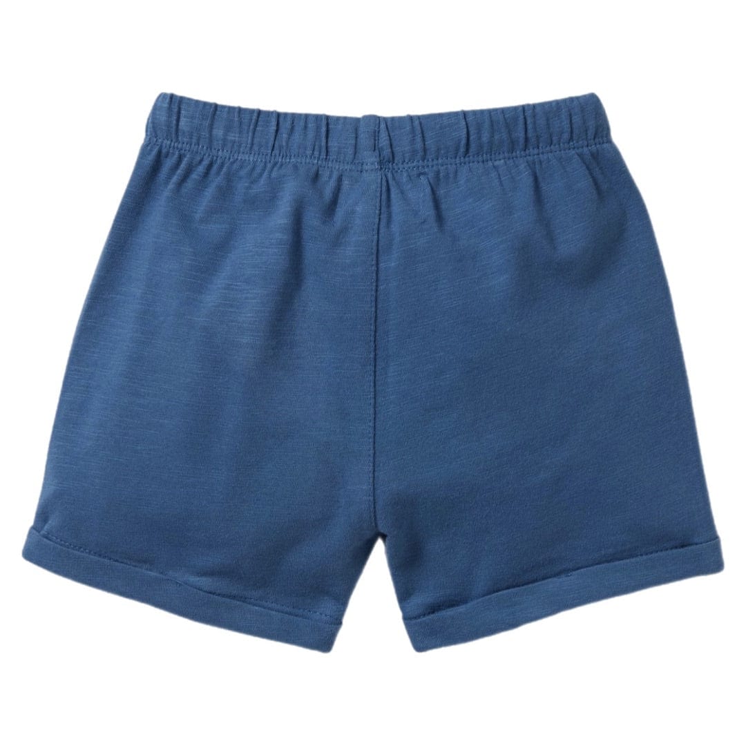Wilson & Frenchy 0-3 Months to 5 Years Tie Front Short - Dark Blue
