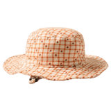 Wilson & Frenchy 0-6 Months to 3-5 Years 0-6M XS Crinkle Sun Hat - Checkerberry