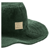 Wilson & Frenchy 0-6 Months to 3-5 Years Cord Sun Hat - Moss Green