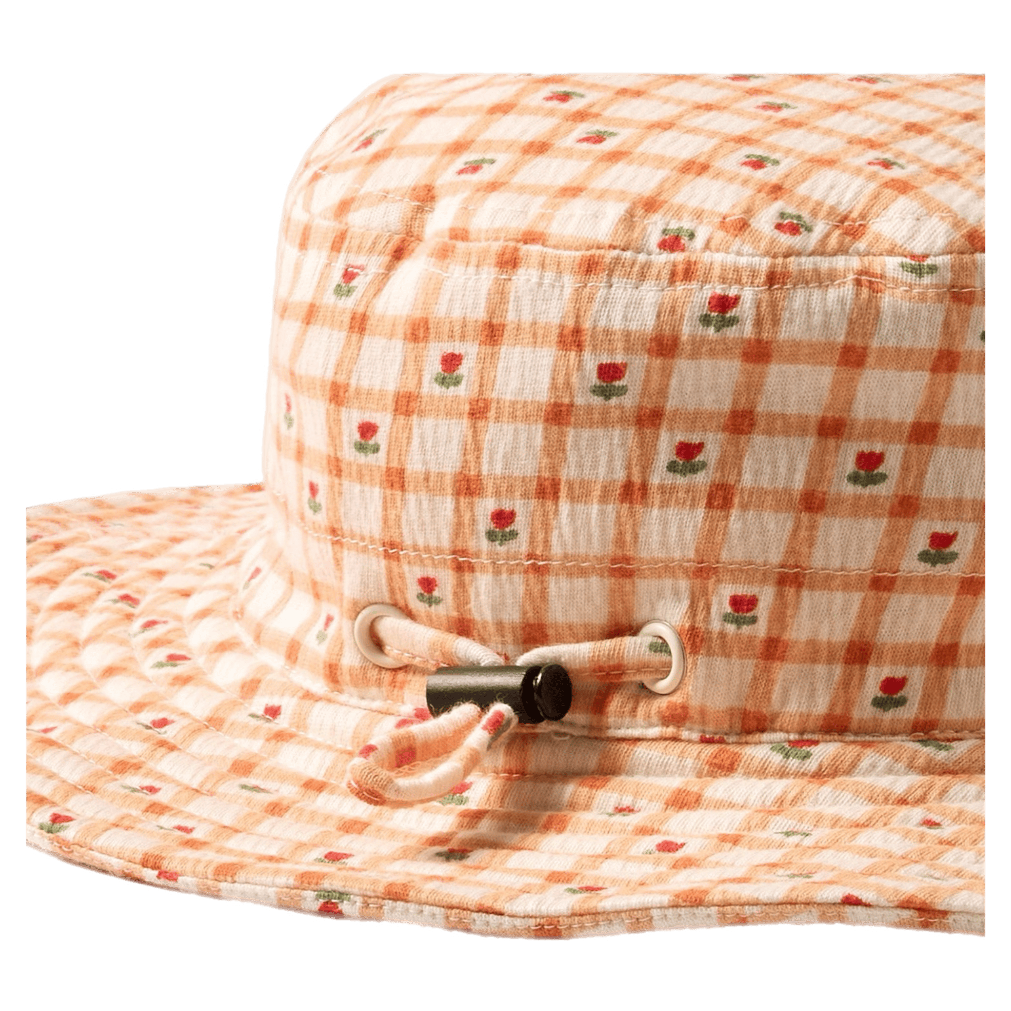 Wilson & Frenchy 0-6 Months to 3-5 Years Crinkle Sun Hat - Checkerberry
