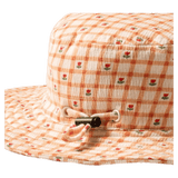 Wilson & Frenchy 0-6 Months to 3-5 Years Crinkle Sun Hat - Checkerberry