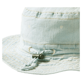 Wilson & Frenchy 0-6 Months to 3-5 Years Denim Sun Hat - Ditsy Daisy