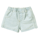 Wilson & Frenchy 1 Year to 5 Years 1Y Denim Short - Ditsy Daisy