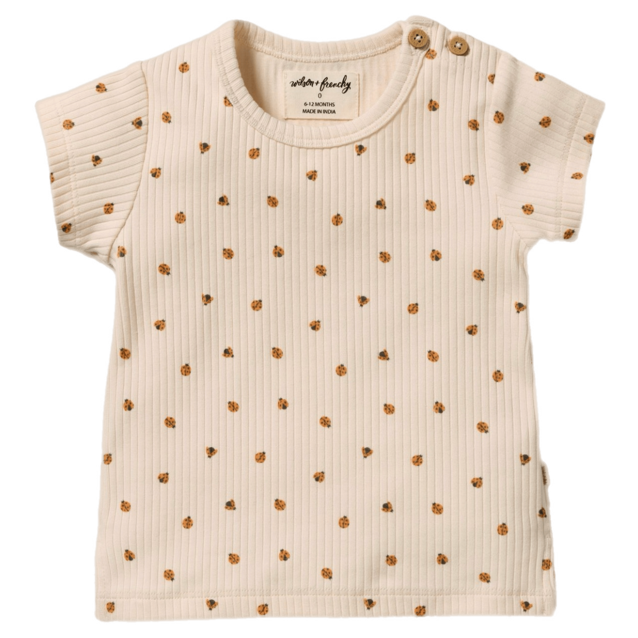 Wilson & Frenchy 1 Year to 5 Years 1Y Tee - Little Lady Bugs