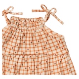 Wilson & Frenchy 1 Year to 5 Years Crinkle Ruffle Dress - Checkerberry