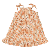 Wilson & Frenchy 1 Year to 5 Years Crinkle Ruffle Dress - Checkerberry