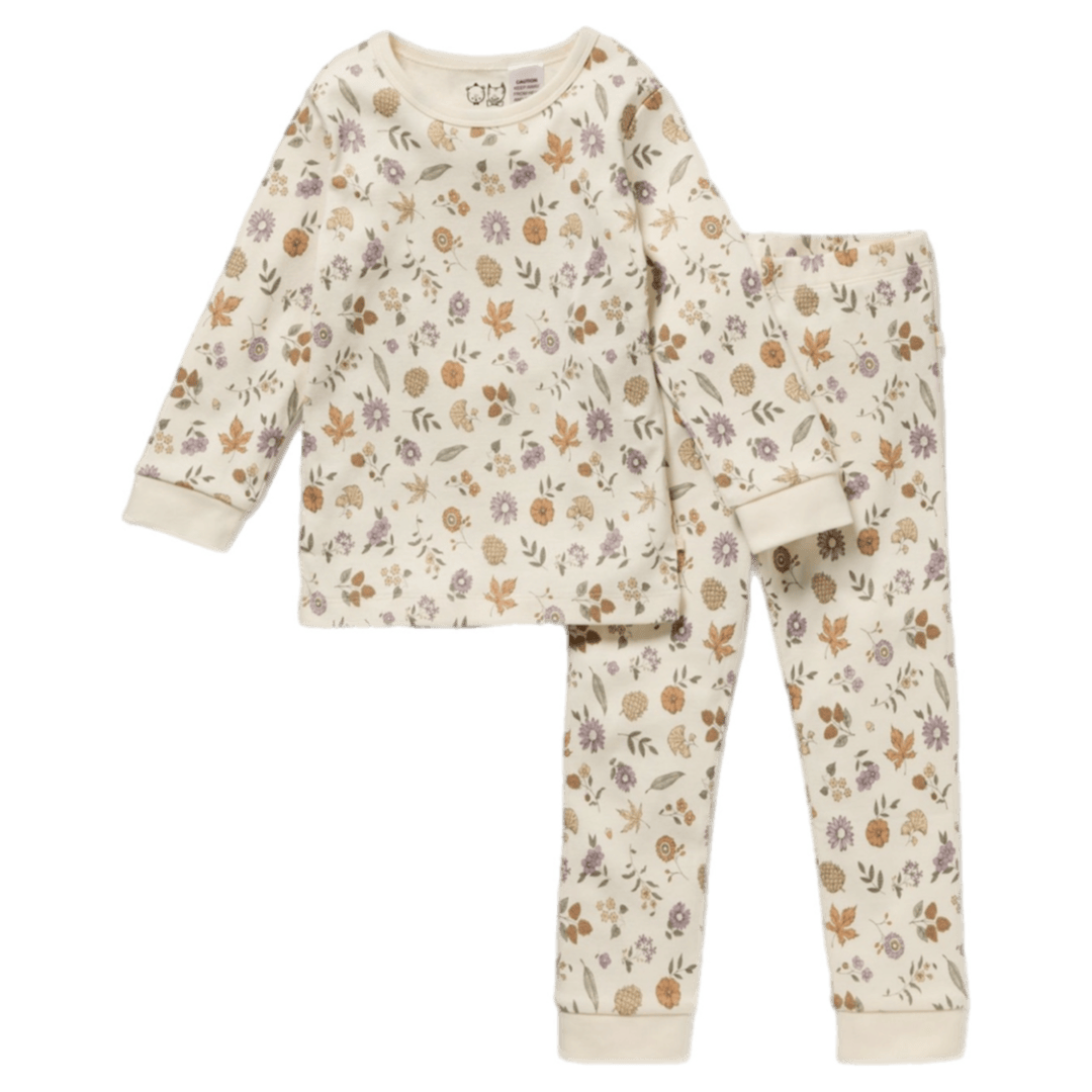 Wilson & Frenchy 1 Year to 5 Years Long Sleeve Pyjamas - Maple Glow