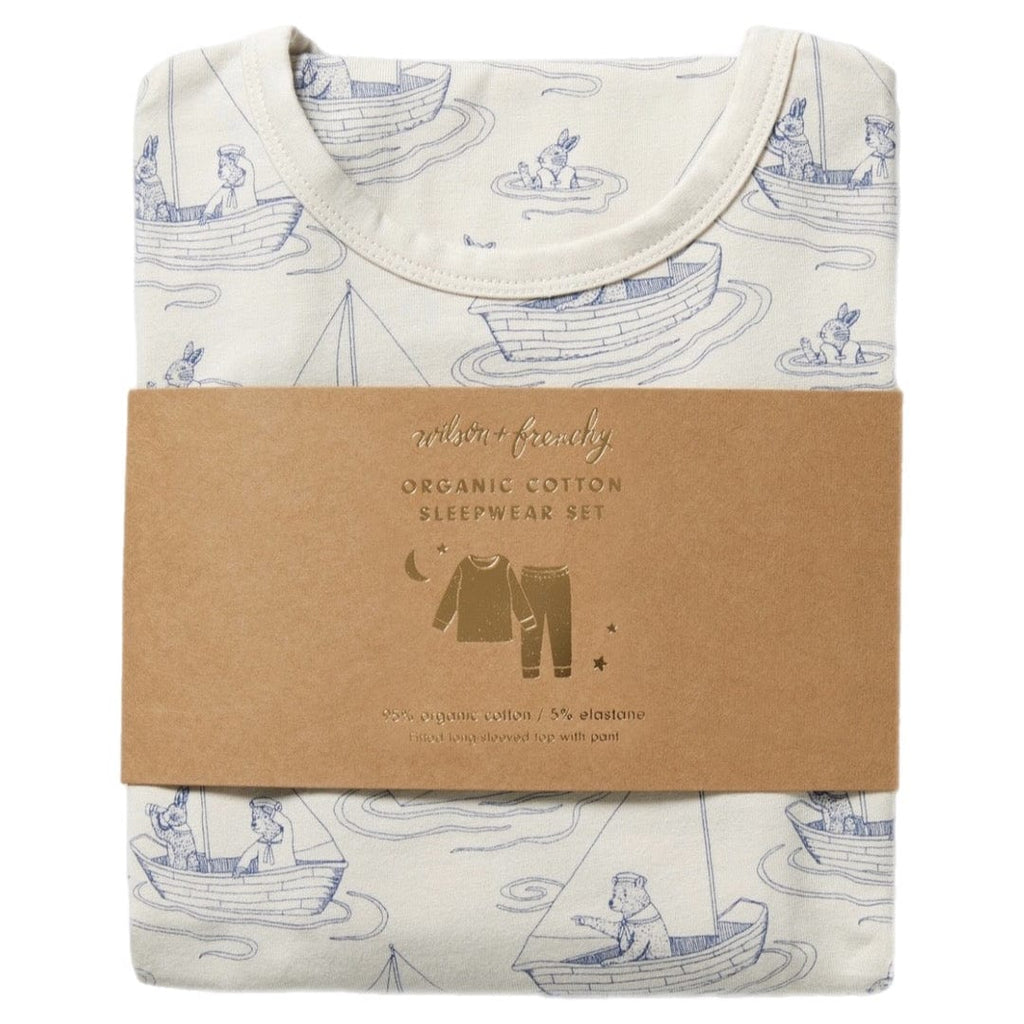 Wilson & Frenchy 1 Year to 5 Years Long Sleeve Pyjamas - Sail Away