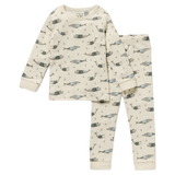 Wilson & Frenchy 1 Year to 5 Years Long Sleeve Pyjamas - Woolly Whales