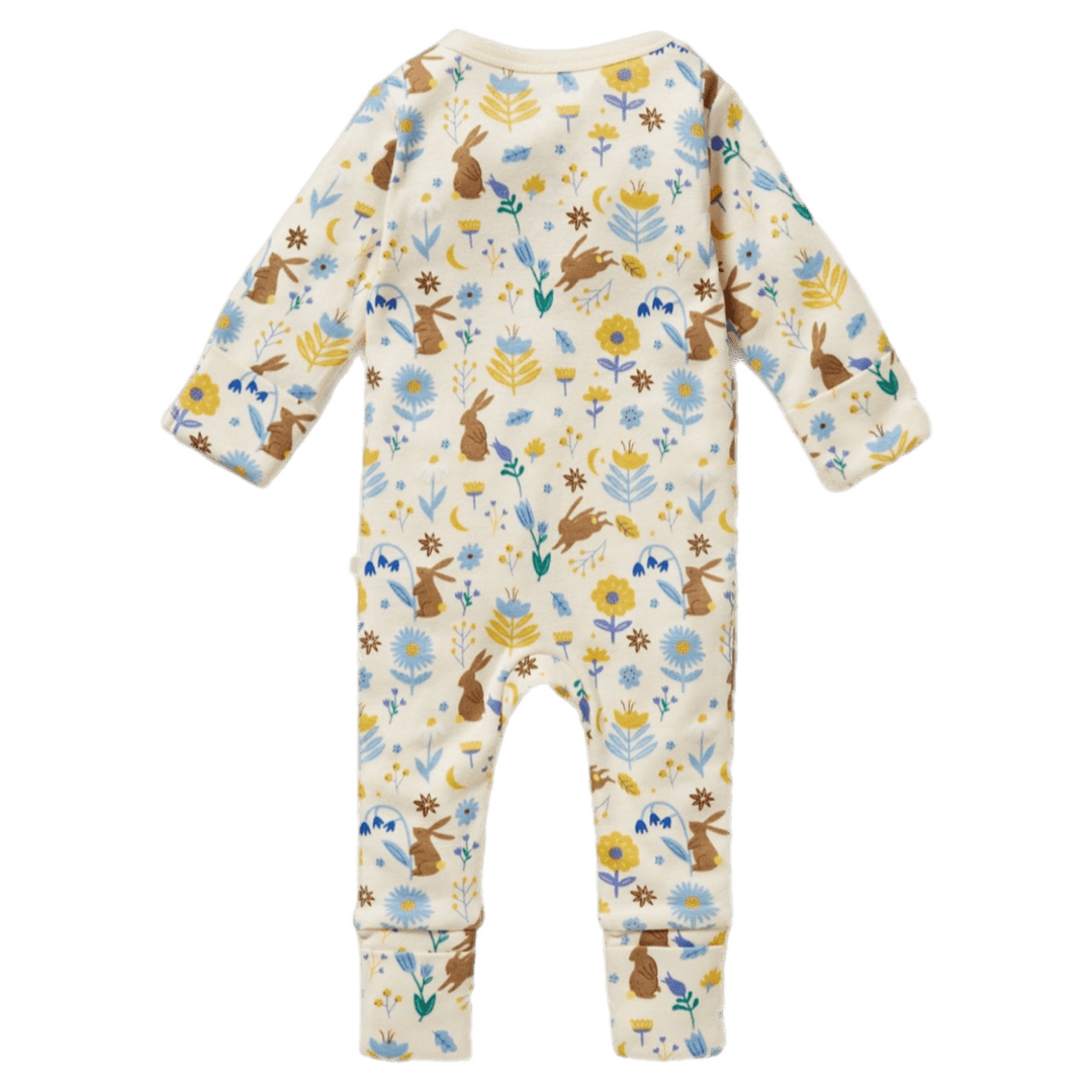 Wilson & Frenchy 1 Year to 5 Years NB Zipsuit with Feet - Daisy Mae