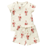 Wilson & Frenchy 1 Year to 5 Years Short Sleeve Pyjamas - Ho Ho Ho