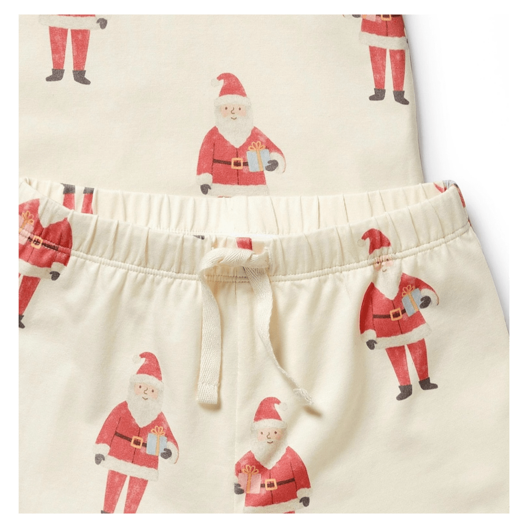 Wilson & Frenchy 1 Year to 5 Years Short Sleeve Pyjamas - Ho Ho Ho