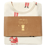 Wilson & Frenchy 1 Year to 5 Years Short Sleeve Pyjamas - Ho Ho Ho