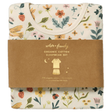 Wilson & Frenchy 1 Year to 5 Years Short Sleeve Pyjamas - Summer Garden