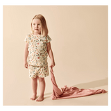 Wilson & Frenchy 1 Year to 5 Years Short Sleeve Pyjamas - Summer Garden