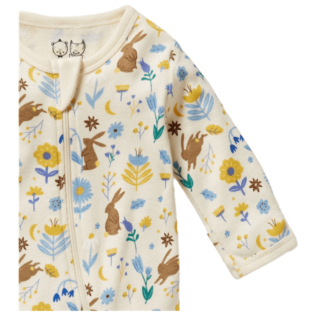 Wilson & Frenchy 1 Year to 5 Years Zipsuit with Feet - Daisy Mae