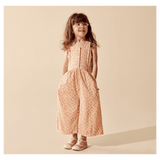 Wilson & Frenchy 2 Years to 5 Years Crinkle Jumpsuit - Checkerberry