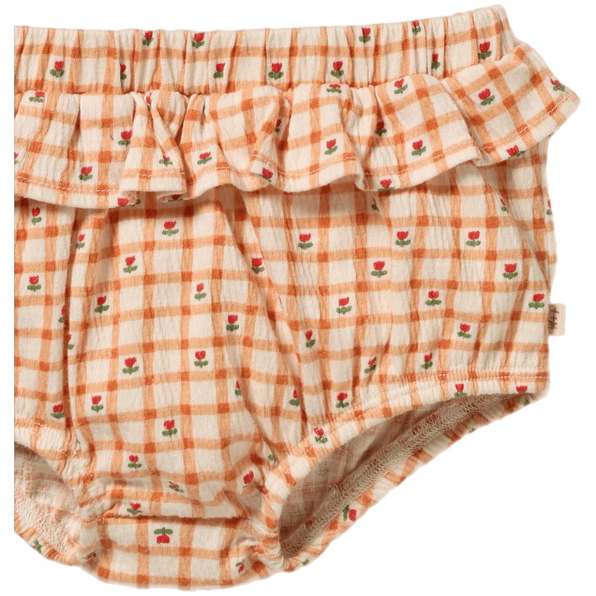 Wilson & Frenchy 3-6 Months to 12-18 Months Crinkle Ruffle Set - Checkerberry