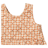 Wilson & Frenchy 3-6 Months to 12-18 Months Crinkle Ruffle Set - Checkerberry