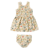 Wilson & Frenchy 3-6 Months to 18-24 Months 3-6M Dress Set - Summer Garden
