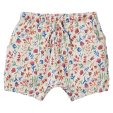 Wilson & Frenchy 3-6 Months to 18-24 Months Crinkle Bloomer Short - Tropical Garden