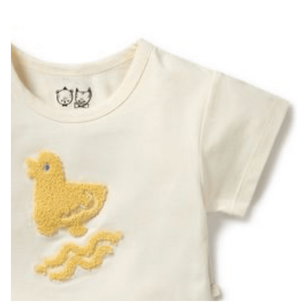 Wilson & Frenchy 3-6 Months to 18-24 Months Short Sleeve Tee - Quack