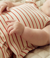 Wilson & Frenchy 3-6 Months to 18-24 Months Tie Singlet - Petit Rouge