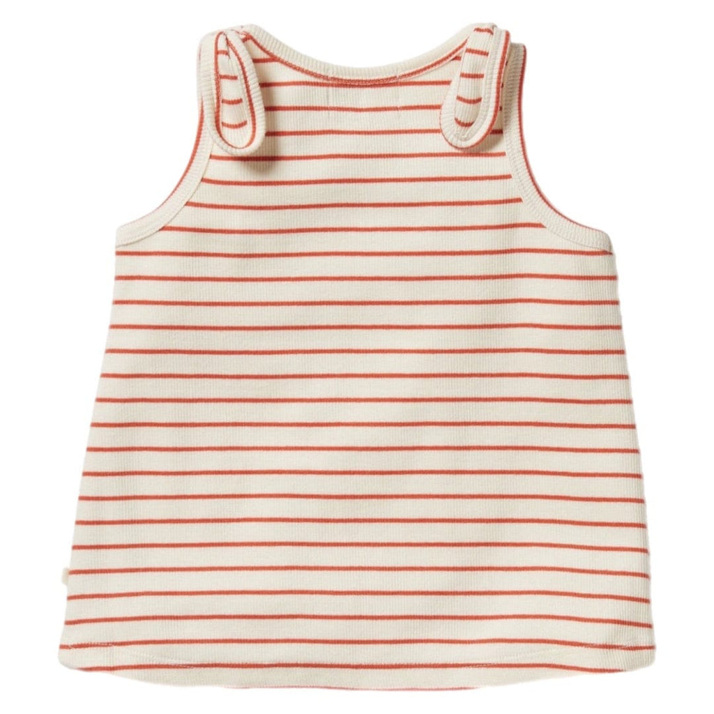 Wilson & Frenchy 3-6 Months to 18-24 Months Tie Singlet - Petit Rouge
