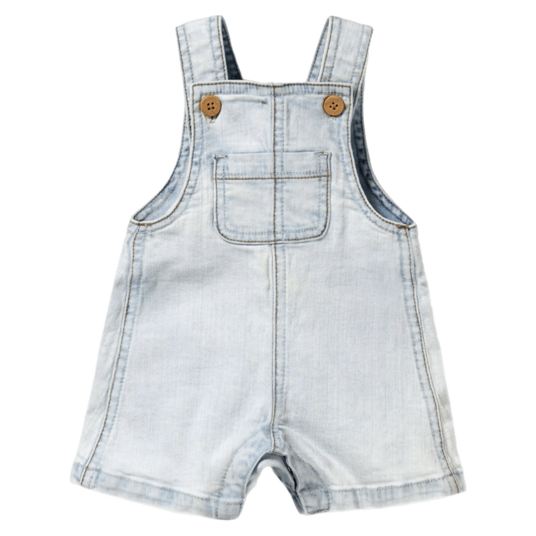 Wilson & Frenchy 3-6 Months to 2 Years 3-6M Denim Overall - Denim