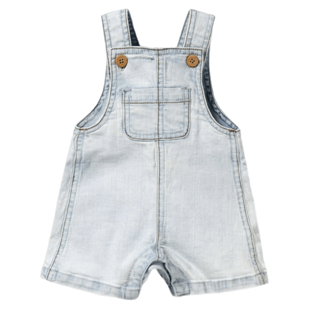 Wilson & Frenchy 3-6 Months to 2 Years 3-6M Denim Overall - Denim