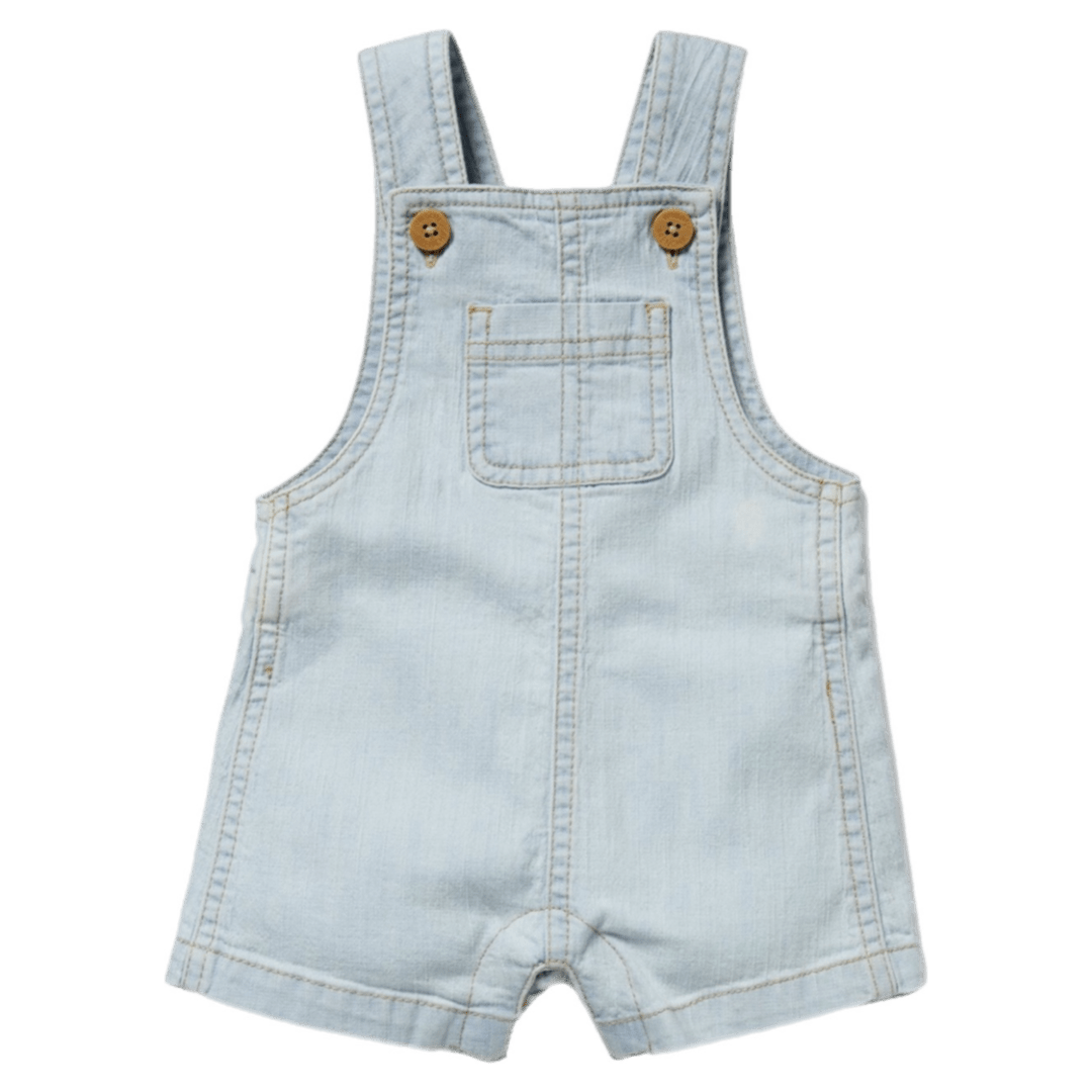 Wilson & Frenchy 3-6 Months to 2 Years 3-6M Short Overall - Denim