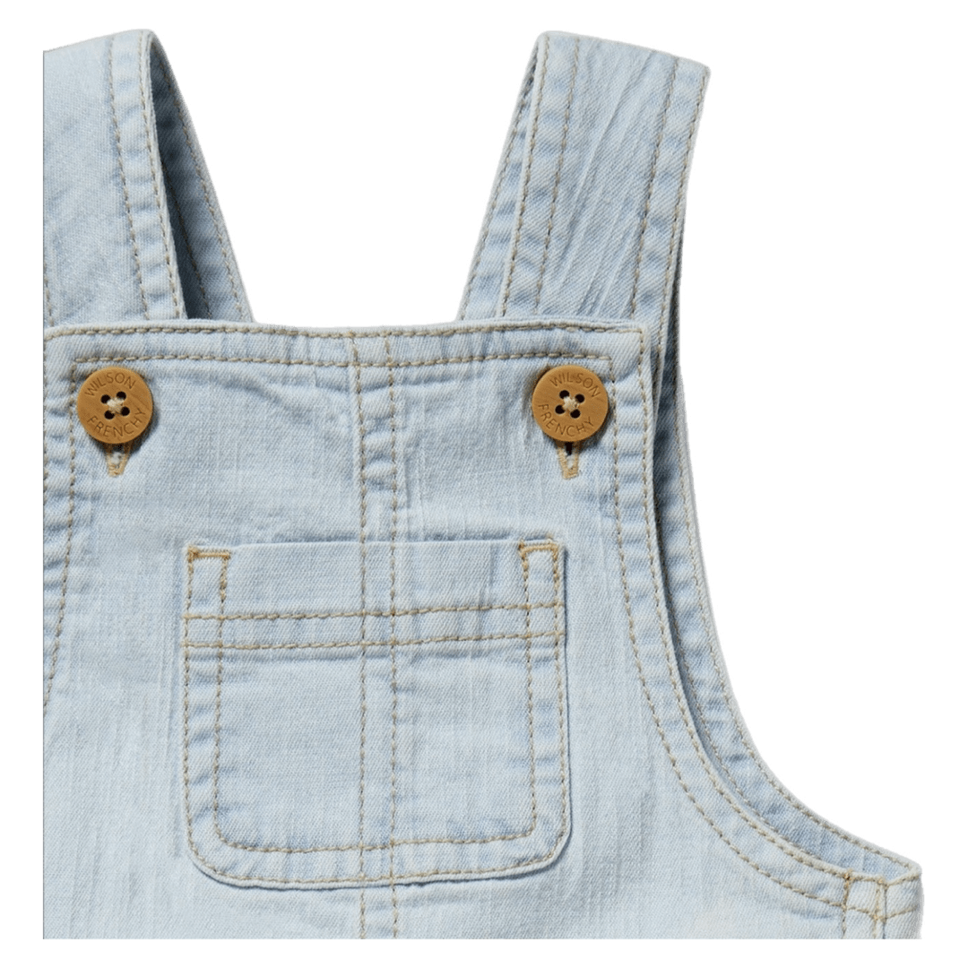 Wilson & Frenchy 3-6 Months to 2 Years Short Overall - Denim