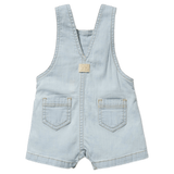 Wilson & Frenchy 3-6 Months to 2 Years Short Overall - Denim