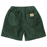 Wilson & Frenchy 3-6 Months to 5 Years Cord Short - Moss Green