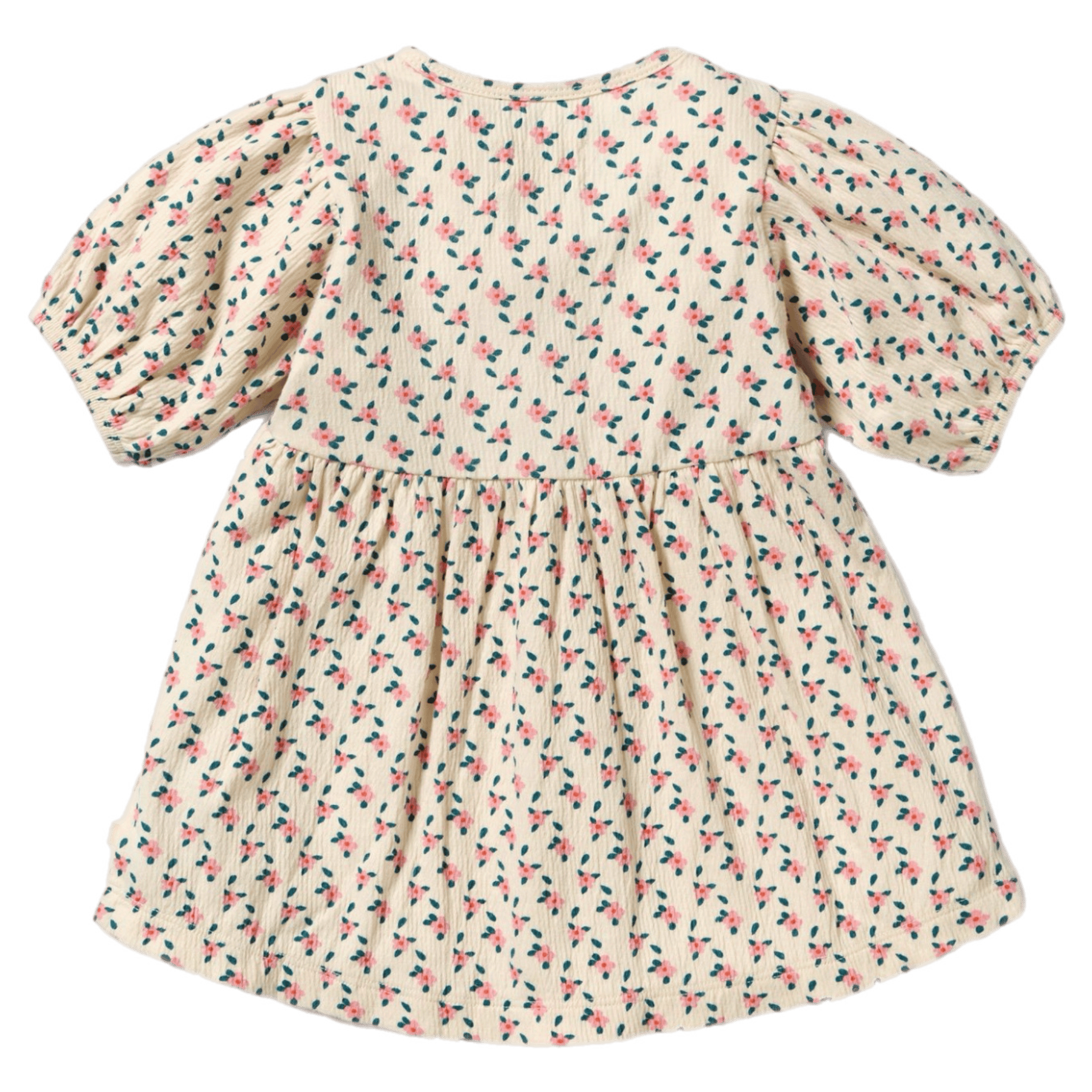 Wilson & Frenchy 3-6 Months to 5 Years Crinkle Button Dress - Little Blossom