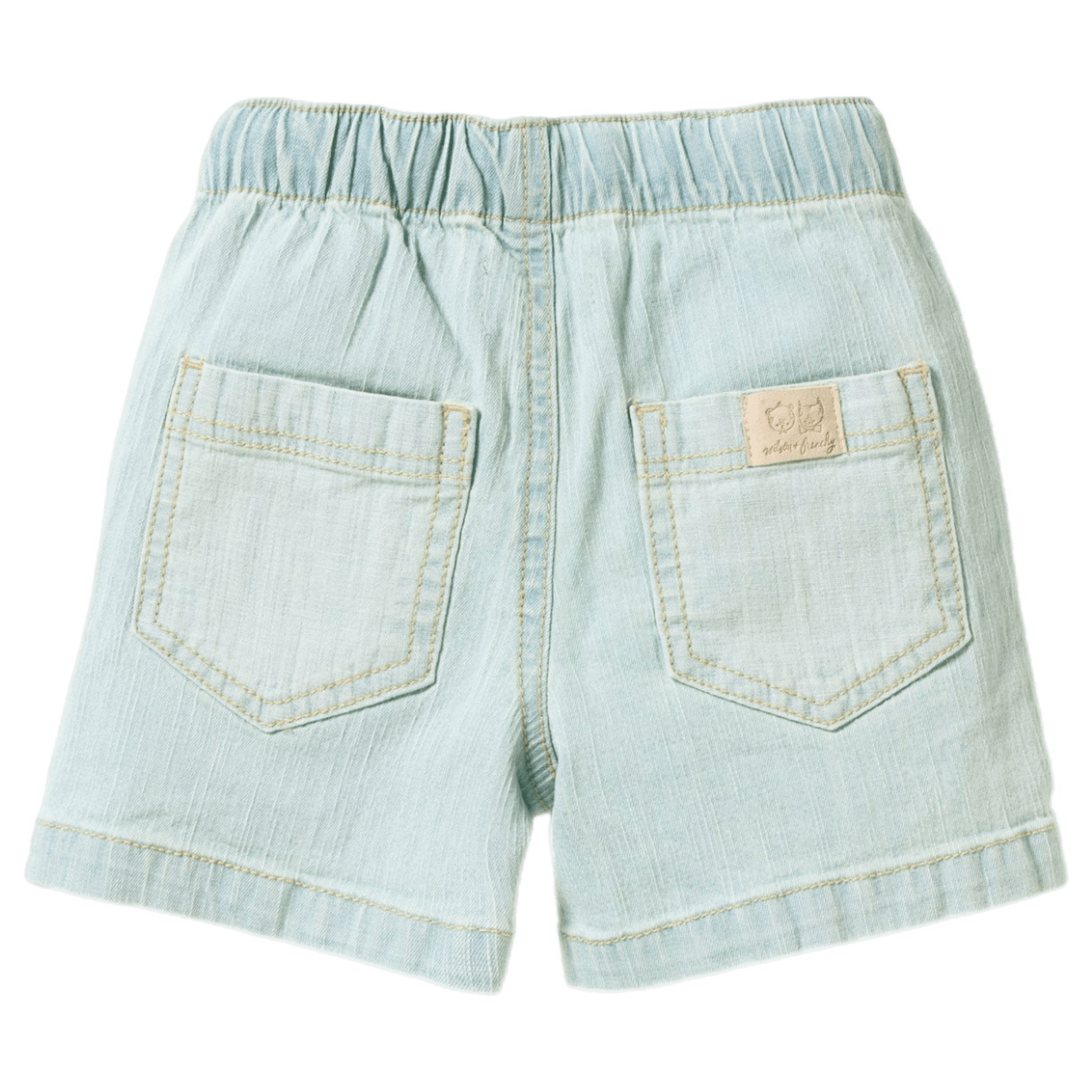 Wilson & Frenchy 3-6 Months to 5 Years Denim Long Short - Denim