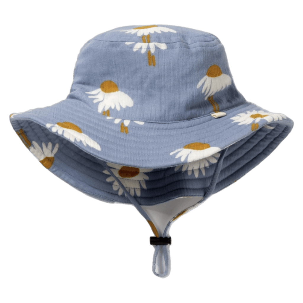 Wilson & Frenchy 6-12 Months to 2-3 Years 6-12M SM Crinkle Sunhat - Daisy Floral