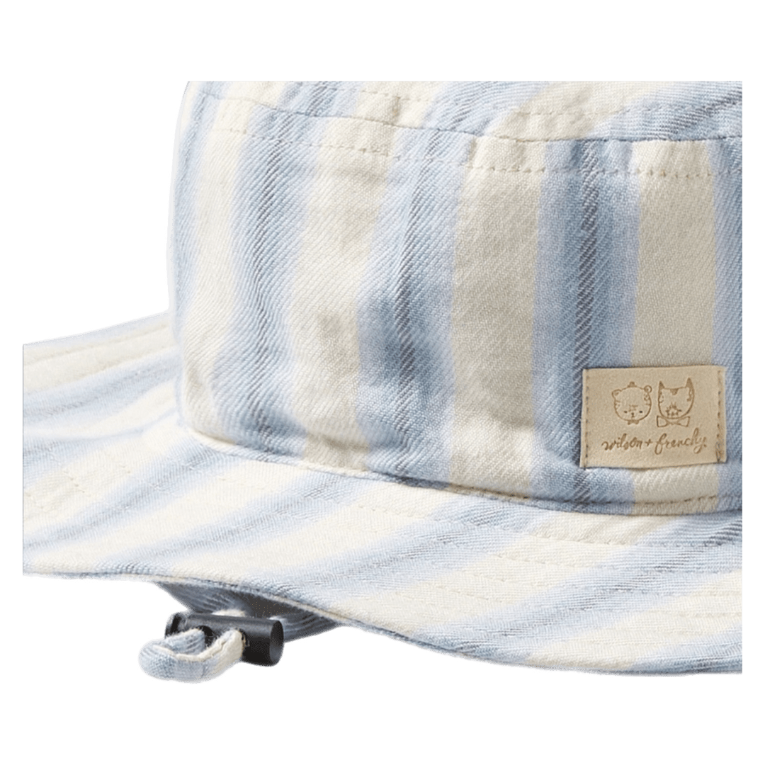 Wilson & Frenchy 6-12 Months to 2-3 Years Sun Hat - Deep Blue Stripe