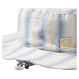 Wilson & Frenchy 6-12 Months to 2-3 Years Sun Hat - Deep Blue Stripe