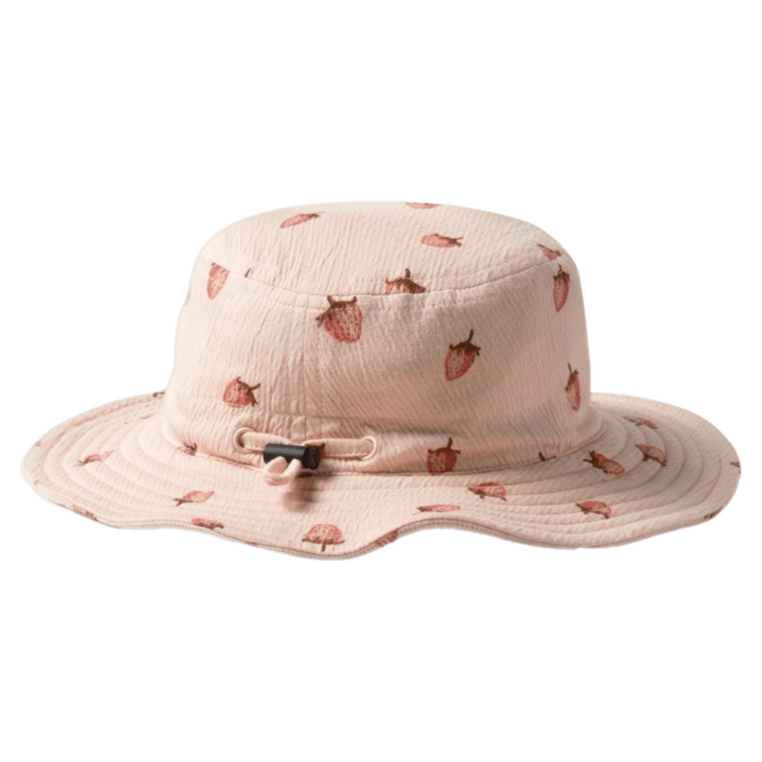 Wilson & Frenchy 6-12 Months to 2-3 Years Sun Hat - Strawberry Kisses