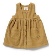 Wilson & Frenchy 6-12 Months to 5 Years Cord Dress - Amber Glow