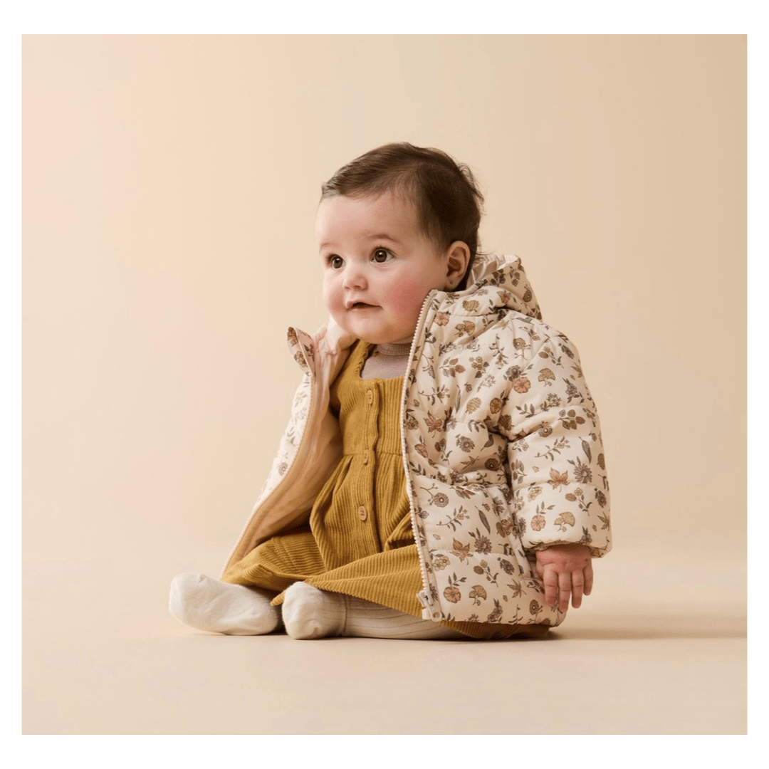 Wilson & Frenchy 6-12 Months to 5 Years Cord Dress - Amber Glow
