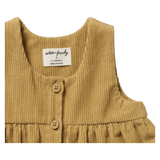 Wilson & Frenchy 6-12 Months to 5 Years Cord Dress - Amber Glow