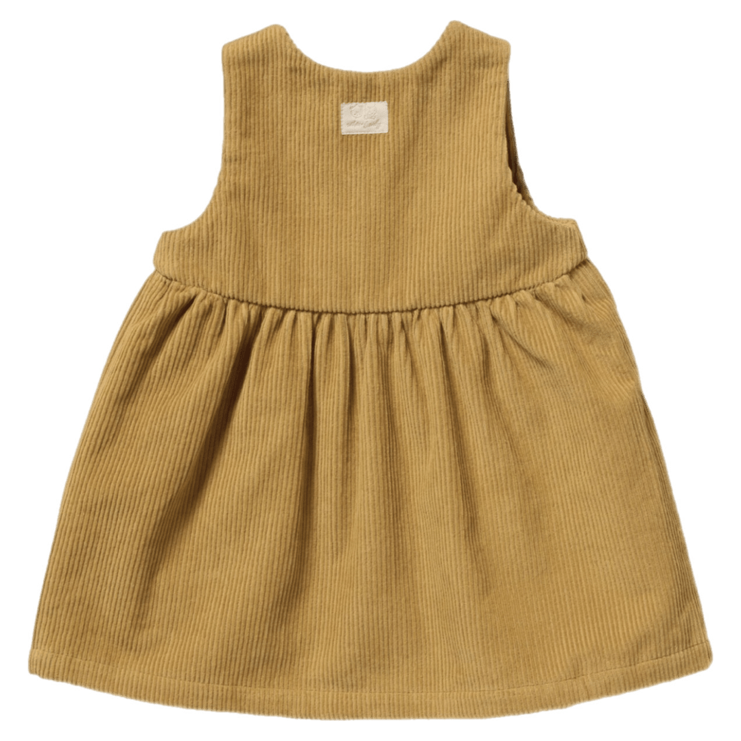 Wilson & Frenchy 6-12 Months to 5 Years Cord Dress - Amber Glow