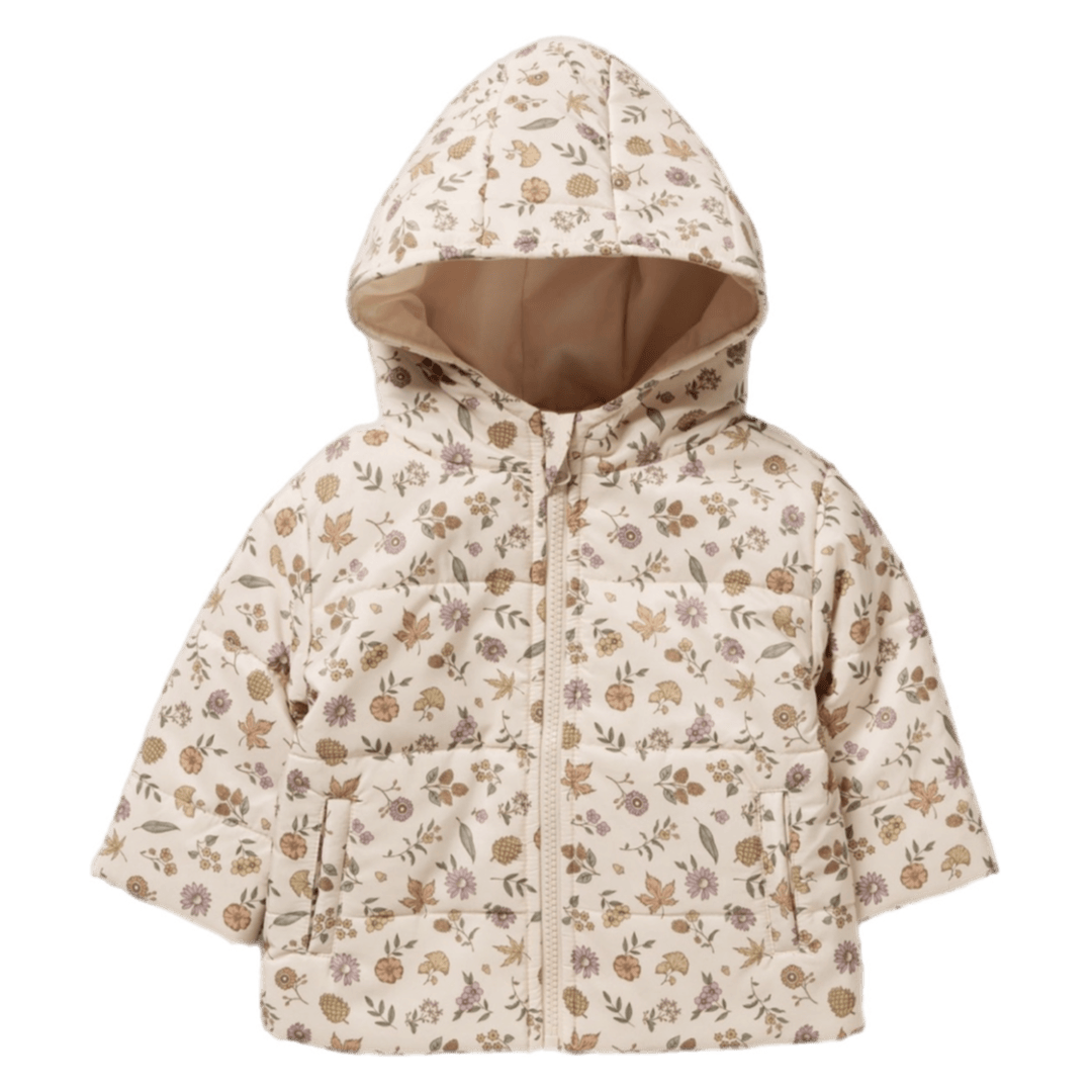 Wilson & Frenchy 6-12 Months to 5 Years Puffer Jacket - Maple Glow