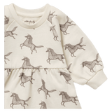 Wilson & Frenchy 6-12 Months to 5 Years Terry Dress - Little Unicorn