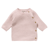 Wilson & Frenchy Newborn to 0-3 Months Knitted Bubble Kimono Cardigan - Marshmallow