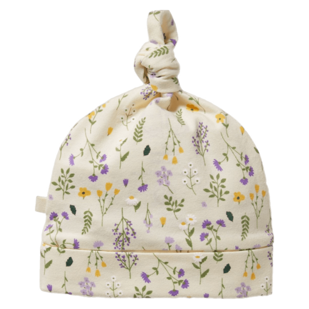 Wilson & Frenchy Newborn to 0-3 Months Knot Hat - Bella Floral