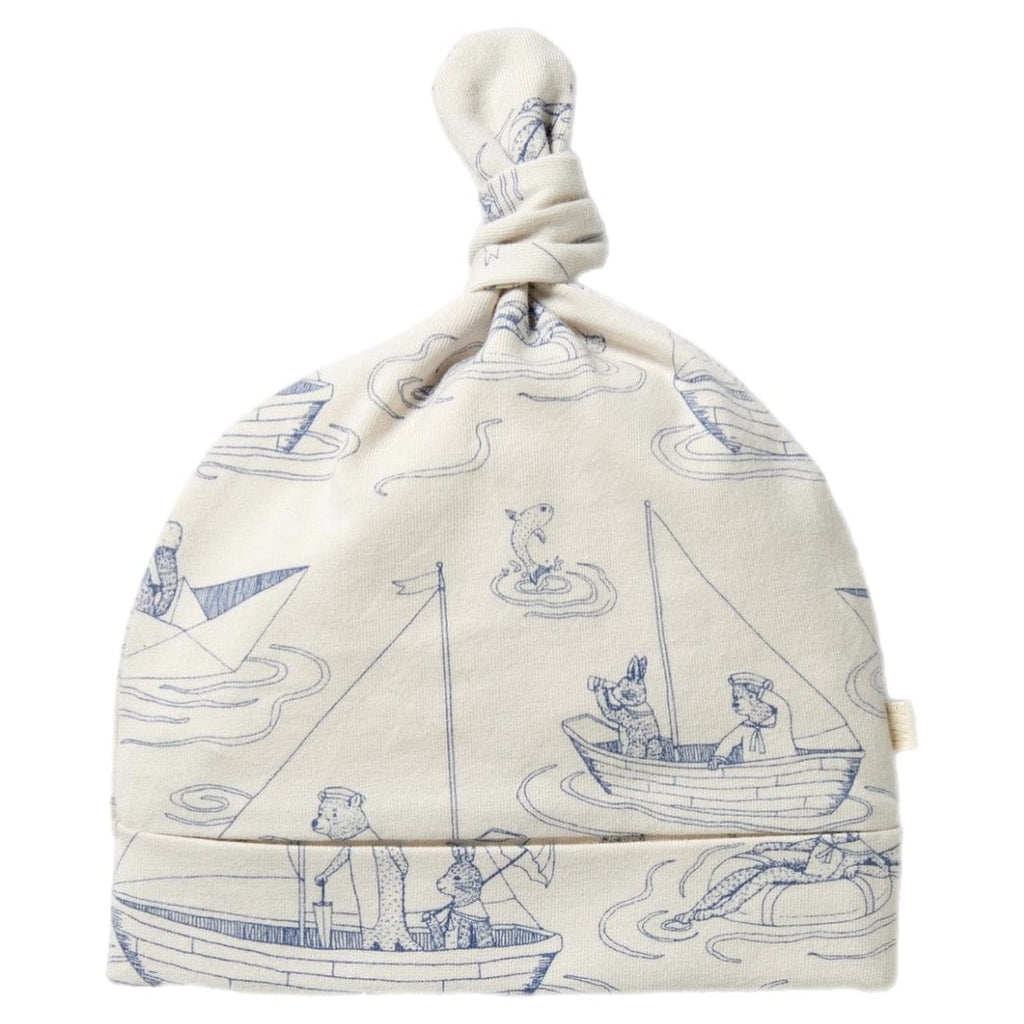 Wilson & Frenchy Newborn to 0-3 Months Knot Hat - Sail Away