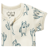 Wilson & Frenchy Newborn to 12-18 Months Boyleg Zipsuit - Yeti